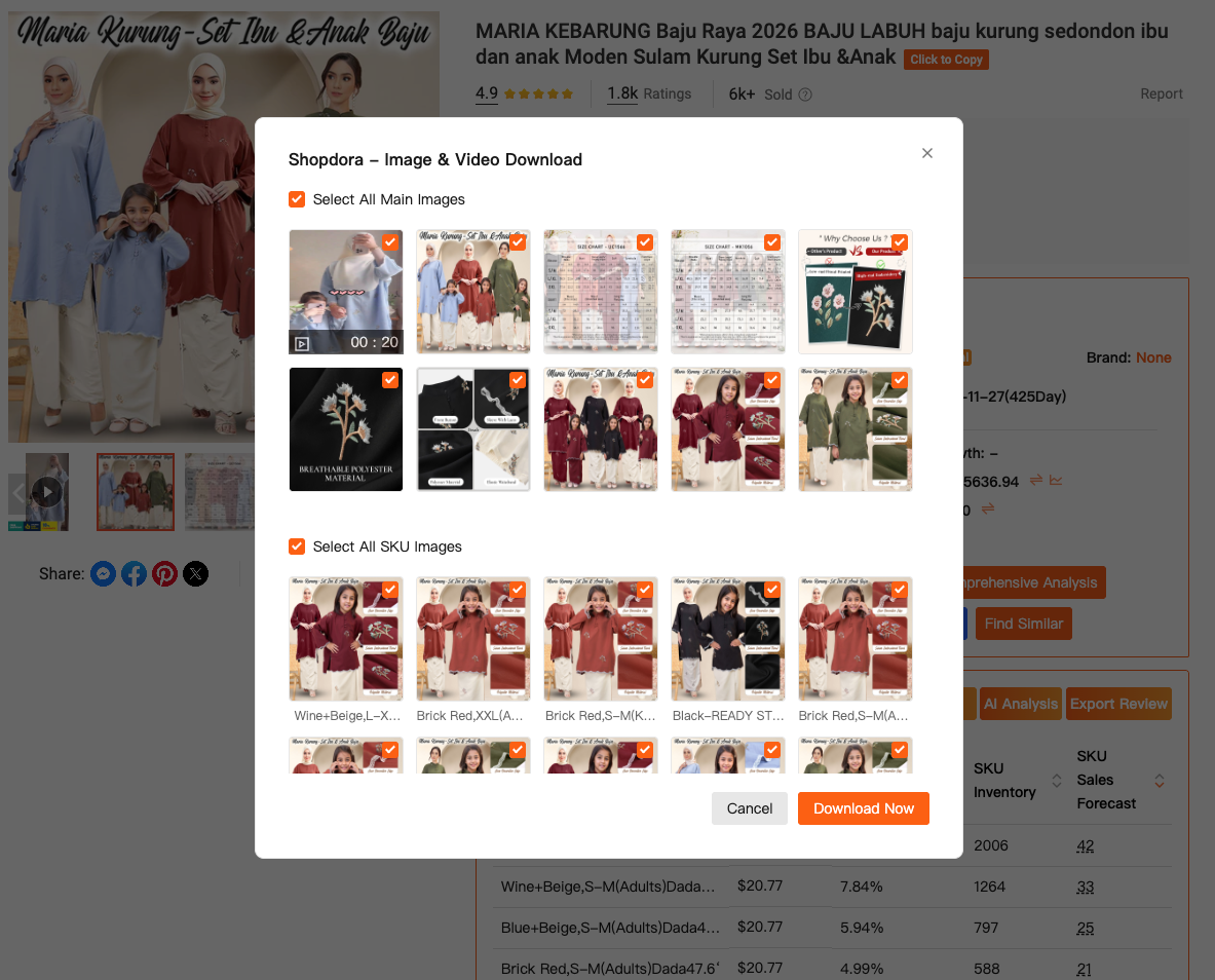 Shopdora - Download Images/Video