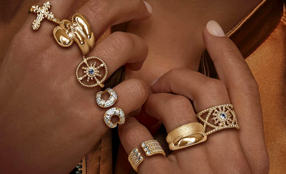 Brazil rings: a non-standard jewelry category with no brand wall, yet the volume is welded to old shops' reviews and rankings
