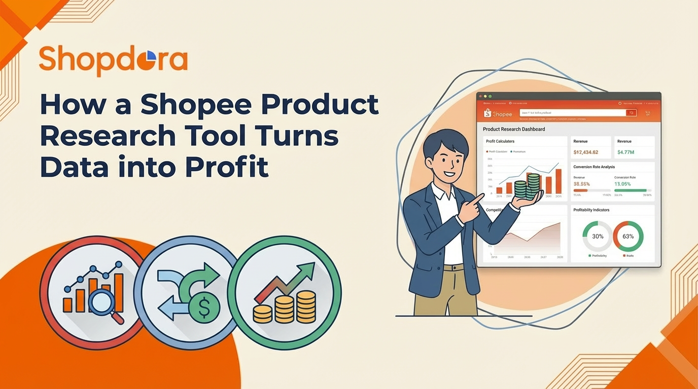 How a Shopee Product Research Tool Turns Data into Profit