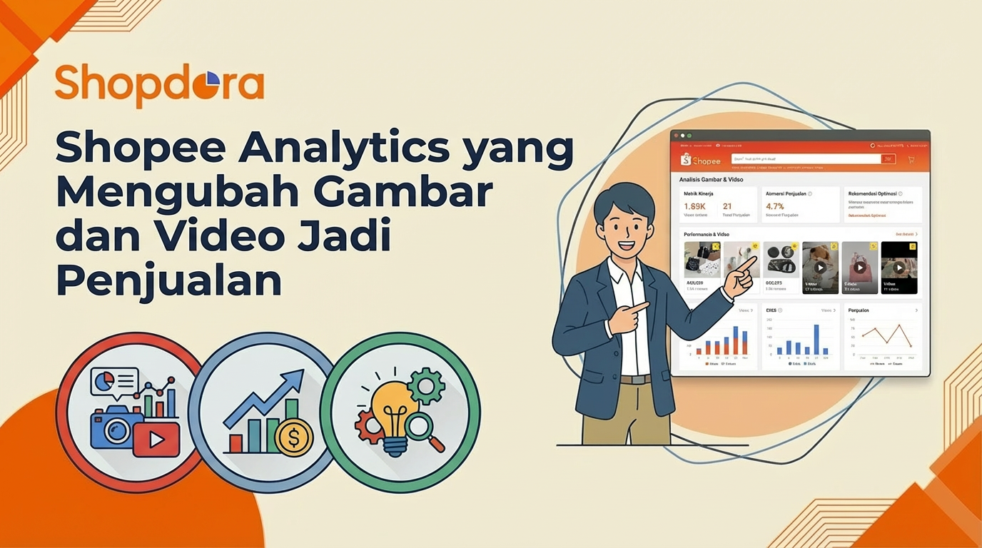 Shopee Analytics yang Mengubah Gambar dan Video Jadi Penjualan