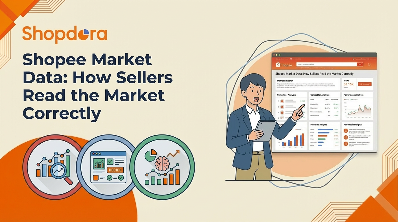 Shopee Market Data: How Sellers Read the Market Correctly