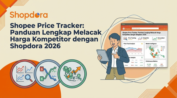 Shopee Price Tracker: Panduan Lengkap Melacak Harga Kompetitor dengan Shopdora 2026