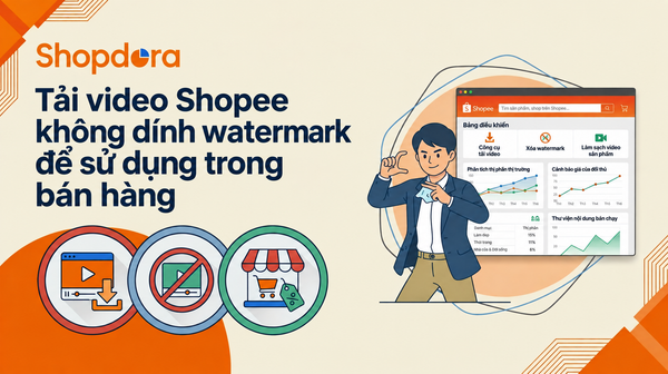 Tải video Shopee không watermark (Miễn phí, không cần app)