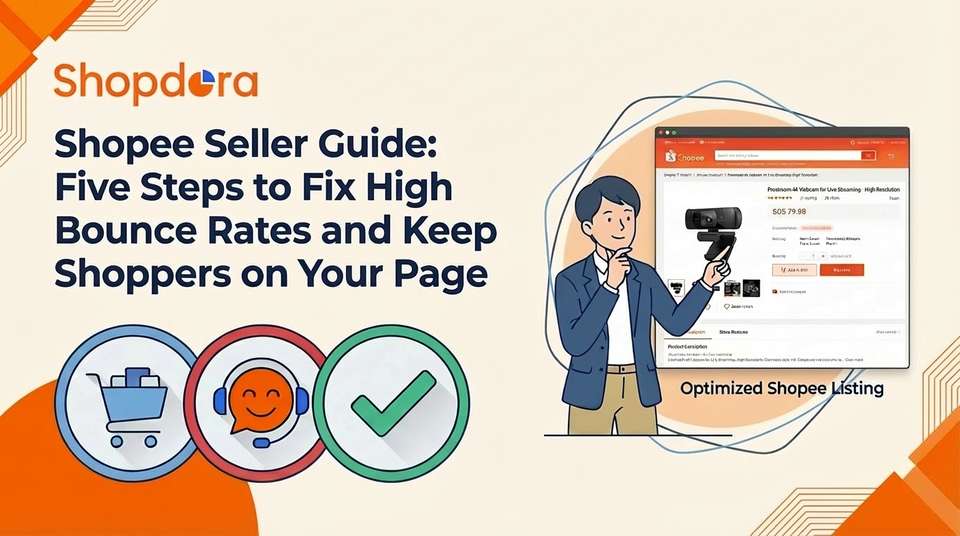 Shopee Seller Guide: Five Steps to Fix High Bounce Rates and Keep Shoppers on Your Page