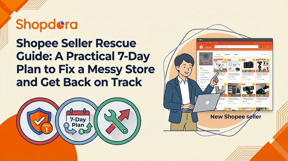 Shopee Seller Rescue Guide: A Practical 7-Day Plan to Fix a Messy Store and Get Back on Track