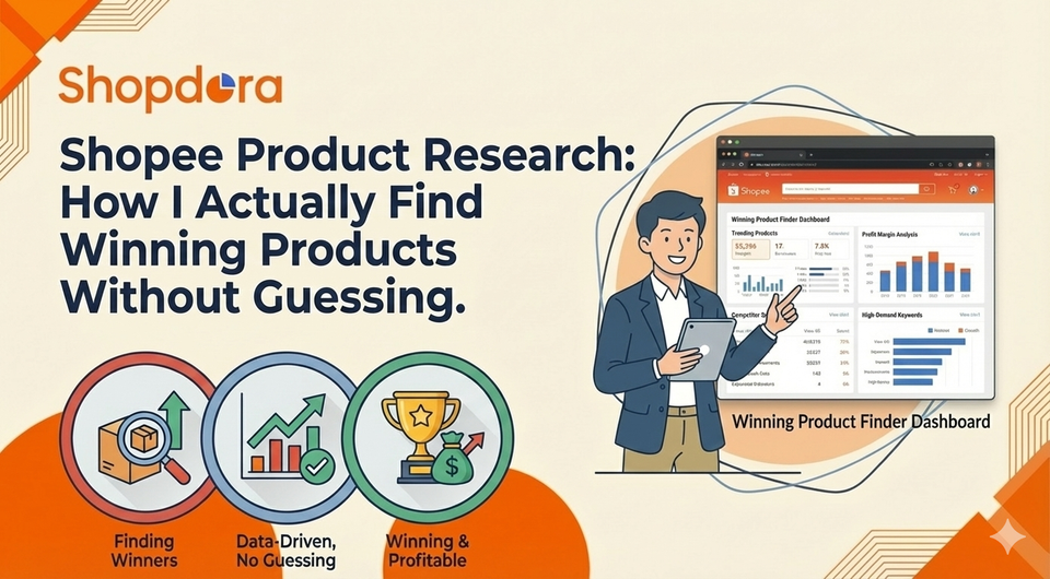 Shopee Product Research: How I Actually Find Winning Products Without Guessing