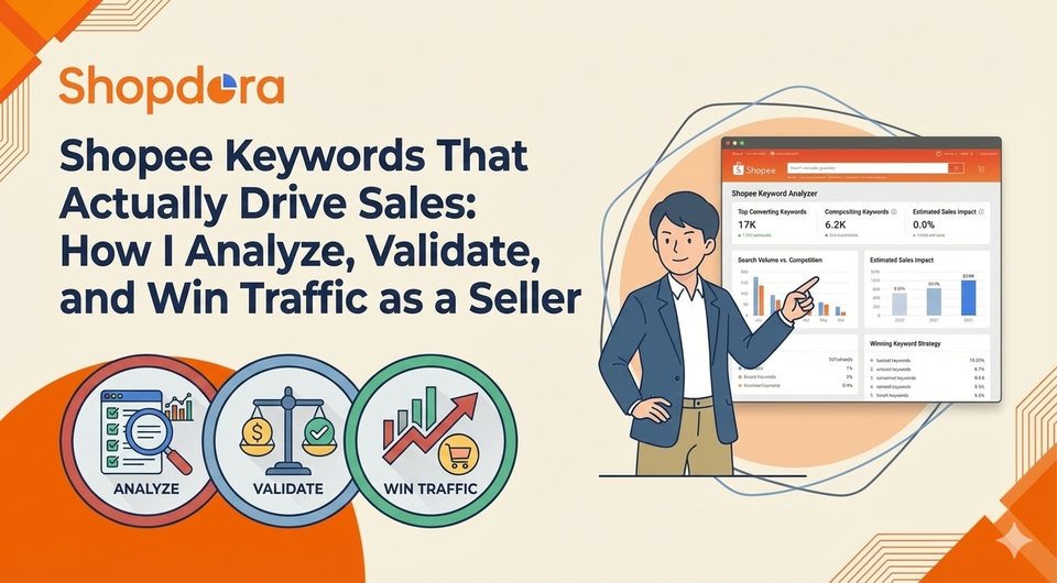 Shopee Keywords That Actually Drive Sales: How I Analyze, Validate, and Win Traffic as a Seller