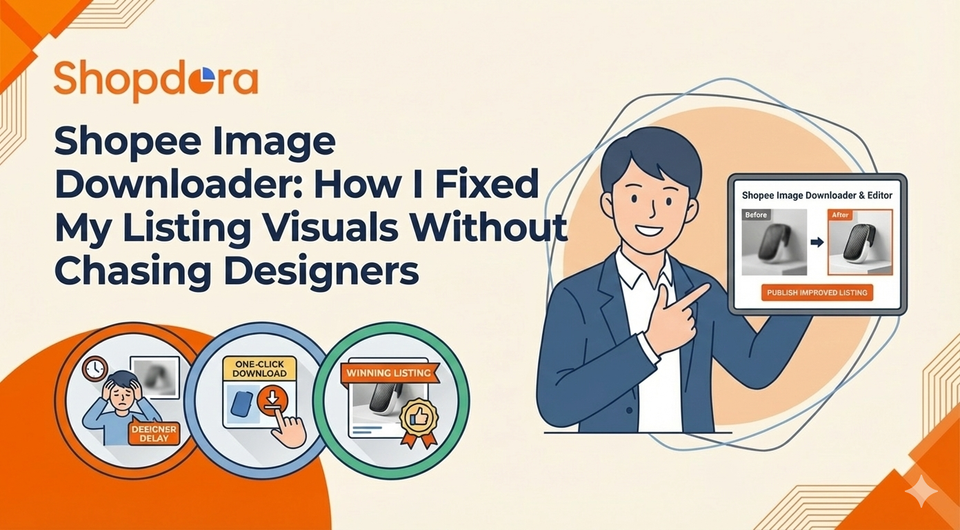 Shopee Image Downloader: How I Fixed My Listing Visuals Without Chasing Designers
