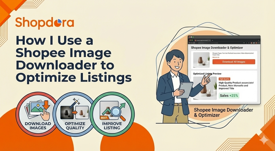 How I Use a Shopee Image Downloader to Optimize Listings