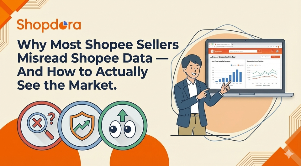 Why Most Shopee Sellers Misread Shopee Data — And How to Actually See the Market