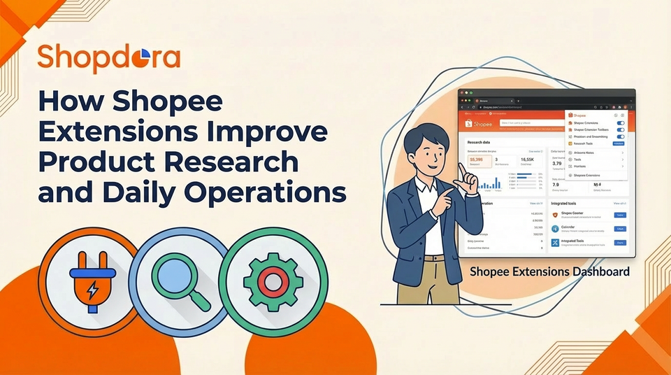How Shopee Extensions Improve Product Research and Daily Operations
