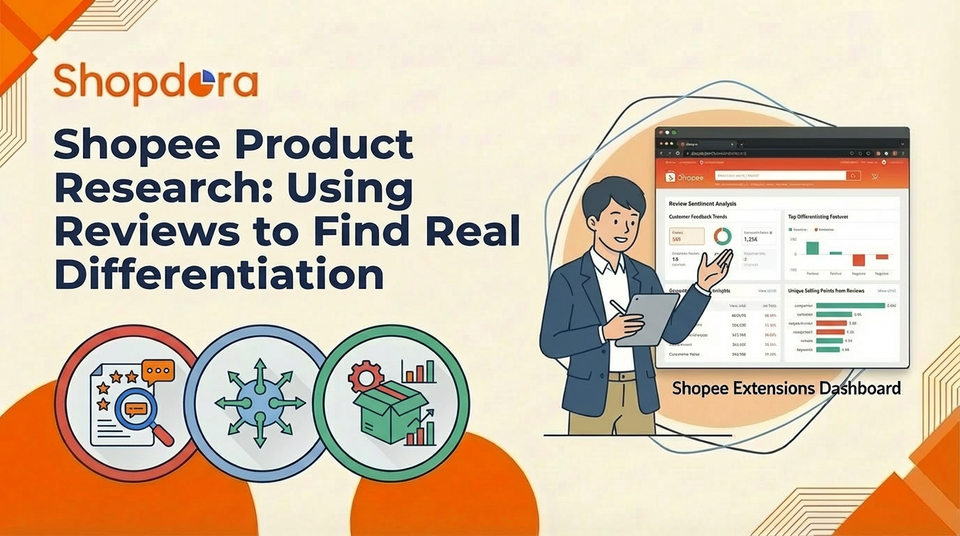 Shopee Product Research: Using Reviews to Find Real Differentiation
