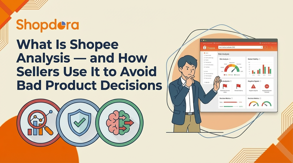 What Is Shopee Analysis — and How Sellers Use It to Avoid Bad Product Decisions