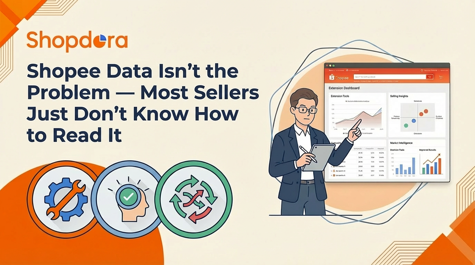 Shopee Data Isn’t the Problem — Most Sellers Just Don’t Know How to Read It