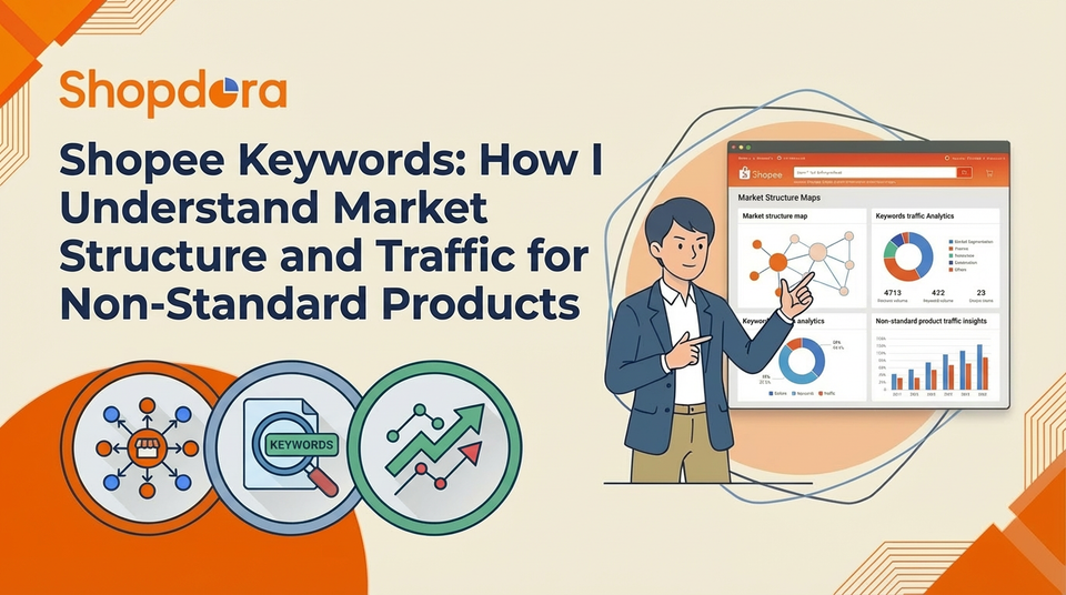 Shopee Keywords: How I Understand Market Structure and Traffic for Non-Standard Products