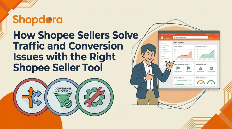 How Shopee Sellers Solve Traffic and Conversion Issues with the Right Shopee Seller Tool