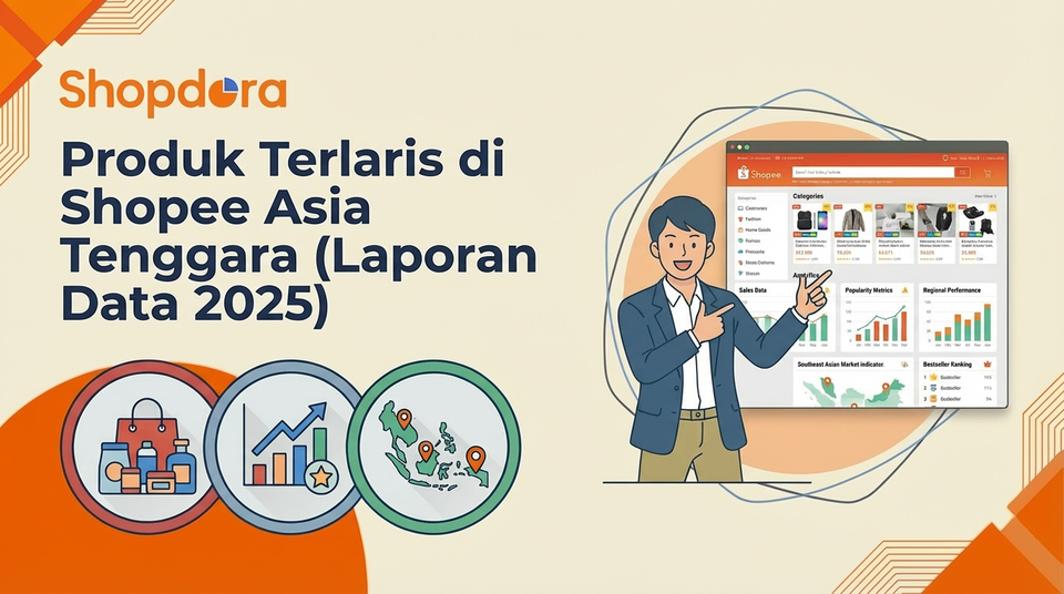 Produk Terlaris di Shopee Asia Tenggara (Laporan Data 2025)