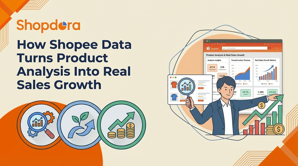 How Shopee Data Turns Product Analysis Into Real Sales Growth