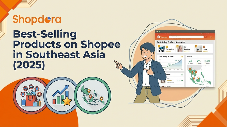 Best-Selling Products on Shopee in Southeast Asia (2025）