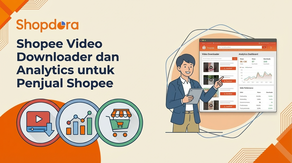 Shopee Video Downloader dan Analytics untuk Penjual Shopee