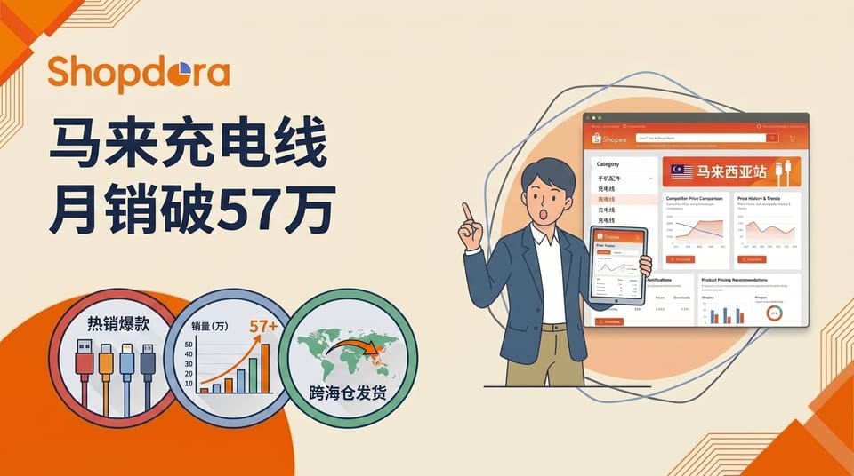 马来这个类目月销突破570000+、销售额 708w+，跨境卖家如何进场？