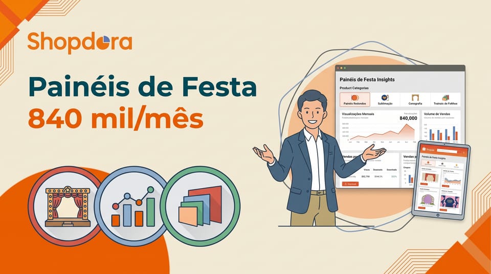 Como Vender na Shopee Filipinas: Painéis de Festa Batem 840 mil Vendas/Mês, Alta de 32%